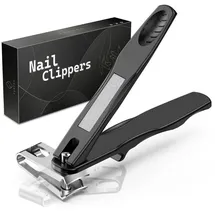 luxuskollektion 360° drehbarer Nagelknipser für Senioren, mit langem Griff, für dicke