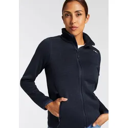 Strickfleecejacke, (1 St.), Wärmeisolierend & Schnell trocknend & Atmungsaktiv, Gr. 38, b. blue, , 66970437-38