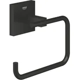 Grohe Start Cube WC-Papierhalter, Kleben oder Bohren), mattschwarz