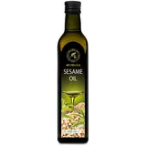 Sesamöl 500ml - Kaltgepresst & Sesamöl für Essen & Schönheit - Sesamum Indicum - Rein & Natürlich - Haut- und Haarpflege