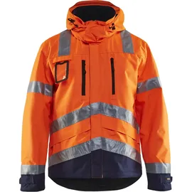 Blåkläder 4837 Regenjacke Unisex Orange/Marine 5XL