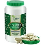 VITAIDEAL VEGAN® Flohsamenschalen (Plantago ovata Forssk) 90 pflanzliche Kapseln je 550mg, rein natürlich ohne Zusatzstoffe.