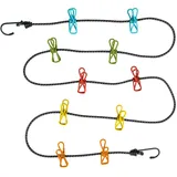 CALIMA 46016 Reise-Wäscheleine, für Camping, dehnbar, 190 bis 240cm