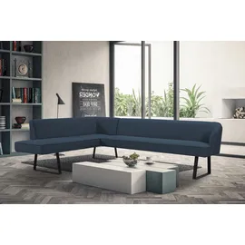 exxpo - sofa fashion Americano, mit Keder und Metallfüßen, Bezug in verschiedenen Qualitäten, Topseller