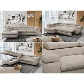 MKS Meble Eckcouch Beige 3-Sitzer