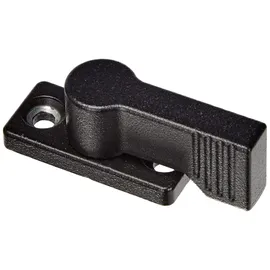 Halder 24101.0202 Drehriegel, d1=17 mm, Schwarz