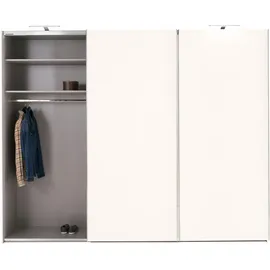 WIMEX Schwebetürenschrank Magic by fresh to go 300 x 216 x 65 cm Beige/Braun/Weiß