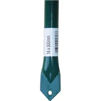 FP Zaunpfosten 18 x 800 mm Grün/Metall