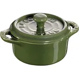 Mini Cocotte Förmchen 200 ml grün