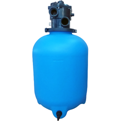 Sandfilterbehälter Bali Ø 400 mm aus Polypropylen mit 6-Wege-Top-Mount Ventil