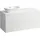 Laufen LANI Waschtischplatte weiß matt inklusive Unterschrank, 1 Ausschnitt links, 1185x495x580mm, H4045721122611, Farbe: Weiß glänzend
