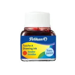PELIKAN Tusche 10 ml zinnoberrot 100436070 201525 523-3