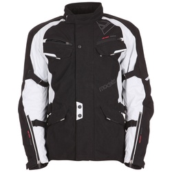 Modeka Karoo Textiljacke, schwarz-grau, Größe S für Männer