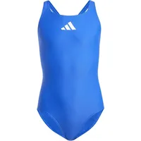 adidas Solid Small Logo Badeanzug semi lucid blue 164