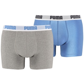 Puma Basic blau/grau S 2er Pack
