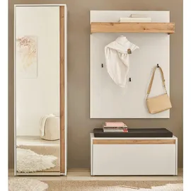 furn.design Center Garderobe Set 170 x 200 x 40 cm weiß