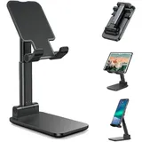 Tablet Ständer, Tragbarer Monitorständer, Verstellbar Tablet Ständer Tisch Tablet Halter,Faltbar Tabletständer Aluminium Handy Ständer Schreibtisch Super Stabil mit tragbaren Monitoren, iPad-Tablets