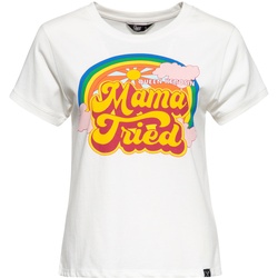 Queen Kerosin Mama Damen T-Shirt, weiss, Größe 2XL