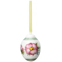 Hutschenreuther Frühlingswiese Anemone Mini-Ei - Oval - Ø 3,4 cm - h 5,2 cm, Porzellan, Mehrfarbig