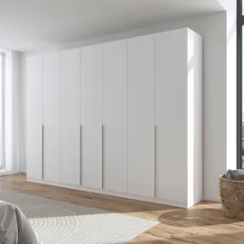 otto home Drehtürenschrank OTTO HOME "Kleiderschrank Schrank Garderobe AGORDO TOPSELLER Schlafzimmer", weiß (alpinweiß), B:315cm H:229cm T:54cm, Holzwerkstoff, Schränke, Drehtürenschrank, durchdachte Innenausstattung, in 7 Breiten und 2 Höhen MADE IN GERMANY,