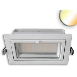 ISOLED Shop-Downlight Box 32W ausschwenkbar weiß ColorSwitch 3000K 4000K 6000K dimmbar EEK C [A-G]