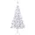 vidaXL Künstlicher Weihnachtsbaum grau/weiß 210 cm