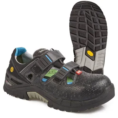 Sicherheitssandale 9605 FLOW, S1P SRC HRO ESD, Größe 37 - schwarz - 37