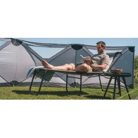 Outwell Samoa Campingliege, 70x200/214x49cm, grau