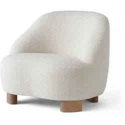 &Tradition - Margas LC1 Lounge Chair, Eiche geölt / elfenbein (Karakorum 001)