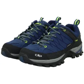 CMP Rigel Low WP Herren Blue Ink/Yellow Fluo 42