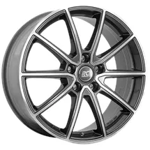 RC Design RC 32 7 5x18 5x105 ET44 MB56 6 - Himalaya Grey Voll-Poliert - 18 105.0 44.0