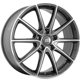 RC Design RC 32 7 5x18 5x105 ET44 MB56 6 - Himalaya Grey Voll-Poliert - 18 105.0 44.0