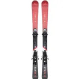 Mc Kinley Kinder Flyte Ps Wb+Systembindung Ski-Set, Red Peel/Bluesteel, 110