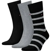 Tommy Hilfiger Socken »TH MEN SOCK 3P GIFTBOX BOOTSOCK« 3 Paar, schwarz