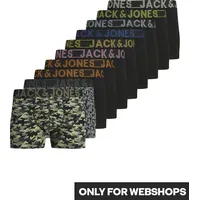 JACK & JONES Herren Boxershort 10er Pack JACDANNY TRUNKS 10 Pack)