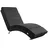 CASARIA Relaxliege London Webstoff 186 x 89 x 55 cm Anthrazit mit Liegeposition