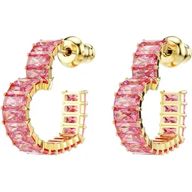 Swarovski Creolen Matrix rosa 5706340
