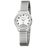 Regent Edelstahl Damen Uhr FR-210 Funkuhr Armband silber D2URFR210