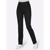 Sieh an! Classic Basics High-waist-Jeans schwarz