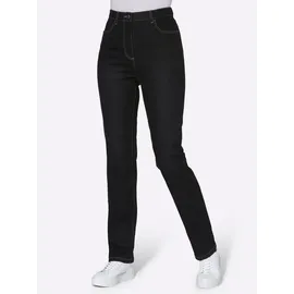 Sieh an! Classic Basics High-waist-Jeans schwarz