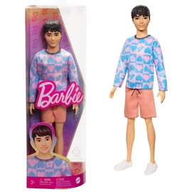 Mattel Barbie Fashionistas Ken mit blauem und pinkem Sweater