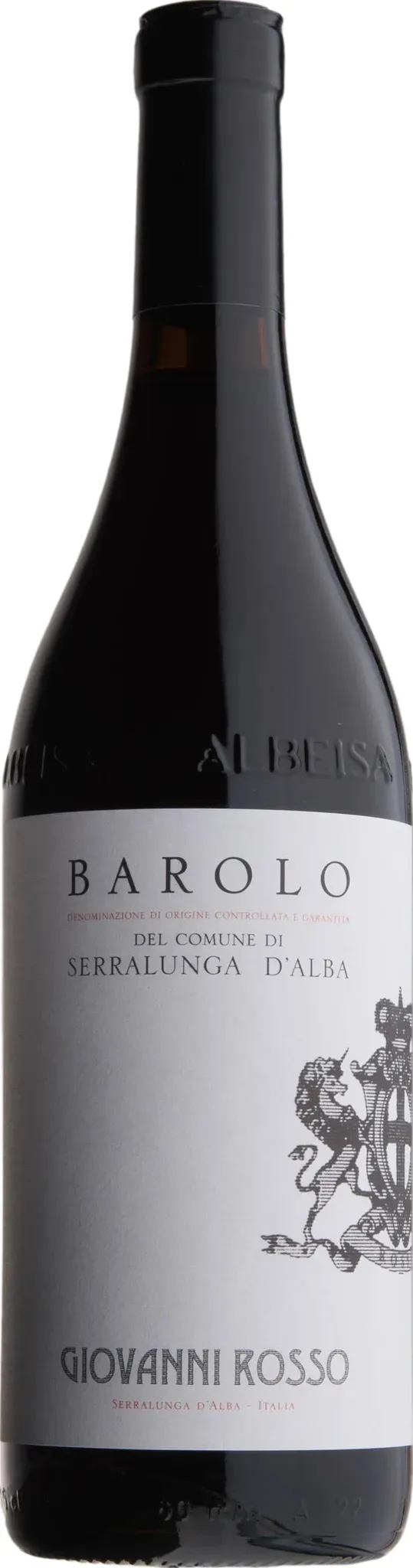 Giovanni Rosso Barolo del Comune di Serralunga d'Alba 2019 - 14.00 % vol