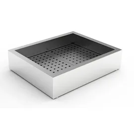 CombiSteel Gemahlener Eisbehälter Aufbau 2/1 Gn