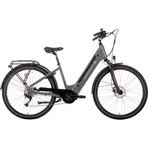 Saxonette E-Bike Deluxe Wave 2023 28 Zoll RH 50 cm Damen grau