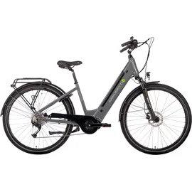 Saxonette E-Bike Deluxe Wave 2023 28 Zoll RH 50 cm Damen grau
