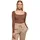 URBAN CLASSICS Organic Langarm-body Bark 4XL