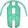 Lazer Tonic Kineticore Helm Innenpolsterung Transparent S/M