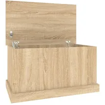 vidaXL Aufbewahrungsbox Sonoma-Eiche 70 x 40 x 38 cm 1-tlg. braun