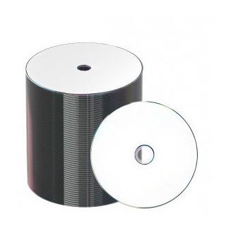 JVC-Taiyo Yuden CD-R 80 min/700 MB 48x, Full printable White, 100 Stück in ECO-pack