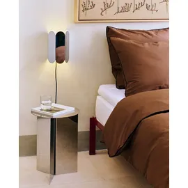 HAY Connect Bett 160 x 200 cm maroon red